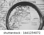 usa travel map background... | Shutterstock . vector #1661254072