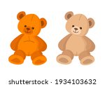 Teddy Bears. Cute Stuffed Toy....