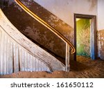 Old Staircase In Kolmanskop...
