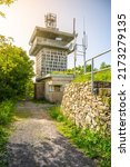 new lookout tower on luz | Shutterstock . vector #2173279135