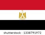 official large flat flag of... | Shutterstock . vector #1338791972