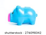 piggy bank isolated on over... | Shutterstock . vector #276098342