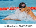 Small photo of MELBOURNE, AUSTRALIA - DECEMBER 13: Shaine CASAS (USA) competing in Men's 200m Individual Medley final on day one of the 2022 FINA World Short Course Swimming Championships
