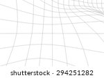 abstract geometry 3d surface | Shutterstock .eps vector #294251282