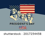 Happy Presidents Day Card With...