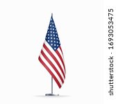 usa flag state symbol isolated... | Shutterstock .eps vector #1693053475