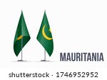 mauritania flag state symbol... | Shutterstock .eps vector #1746952952