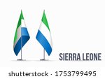 sierra leone flag state symbol... | Shutterstock .eps vector #1753799495