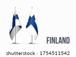 finland flag state symbol... | Shutterstock .eps vector #1754511542