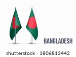 bangladesh flag state symbol... | Shutterstock . vector #1806813442