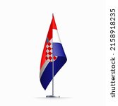 croatia flag state symbol... | Shutterstock .eps vector #2158918235