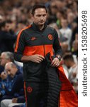 Small photo of Manager of Chelsea, Frank Lampard - Chelsea v Valencia, UEFA Champions League - Group H, Stamford Bridge, London, UK - 17th September 2019