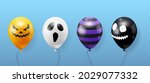 collection of vector halloween... | Shutterstock .eps vector #2029077332