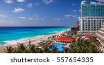Cancun Resort With Beach During ...