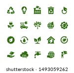 vector ecology and industry... | Shutterstock .eps vector #1493059262