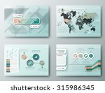 brochure design templates ... | Shutterstock .eps vector #315986345