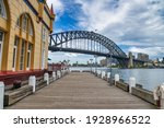 Sydney Harbour Bridge on a beautiful sunny day.