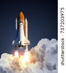 Space Shuttle Launch. 3d...