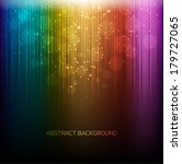 abstract rainbow background | Shutterstock .eps vector #179727065