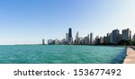 The Skyline Of Chicago Under...