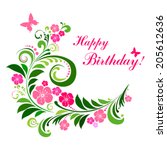 Happy Birthday Text Outline Free Stock Photo - Public Domain Pictures