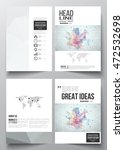 set of business templates for... | Shutterstock .eps vector #472532698