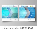 business templates for square... | Shutterstock .eps vector #639965062