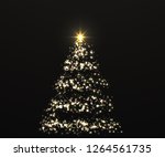 Christmas Shiny Golden Tree...