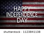 Happy Independence Day Text On...