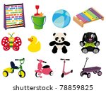 toys | Shutterstock .eps vector #78859825
