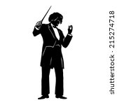 Music Conductor Silhouette Free Stock Photo - Public Domain Pictures