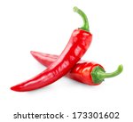Red Chili Pepper Isolated On A...