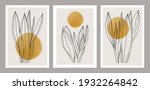 set of trendy minimalist... | Shutterstock .eps vector #1932264842