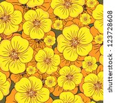 decoration element. floral... | Shutterstock .eps vector #123728608