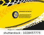 vector automotive banner... | Shutterstock .eps vector #1028457775
