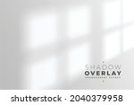realistic shadow overlay effect ... | Shutterstock .eps vector #2040379958