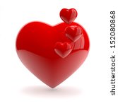 heart in love | Shutterstock . vector #152080868