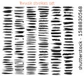 grungy hand made vector brush... | Shutterstock .eps vector #1588830568