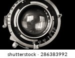 Vintage Camera Lens Close Up...