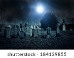 Cemetery night