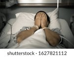 Sad Stressed Medical Patient...