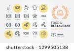 Food   Restaurant Vector Icons