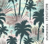 vintage tropical seamless... | Shutterstock .eps vector #1924372598
