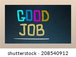 good job concept | Shutterstock . vector #208540912