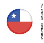 national chile flag official... | Shutterstock .eps vector #1368835742