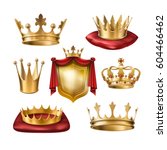 Set Of Vector Icons Of Royal...