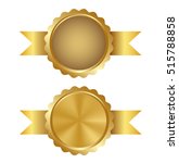 golden award of quality... | Shutterstock .eps vector #515788858