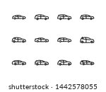 linear car icons set. car icons ... | Shutterstock .eps vector #1442578055
