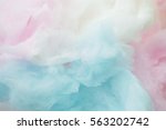 Colorful cotton candy in soft...