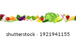 vegetables seamless horizontal... | Shutterstock .eps vector #1921941155